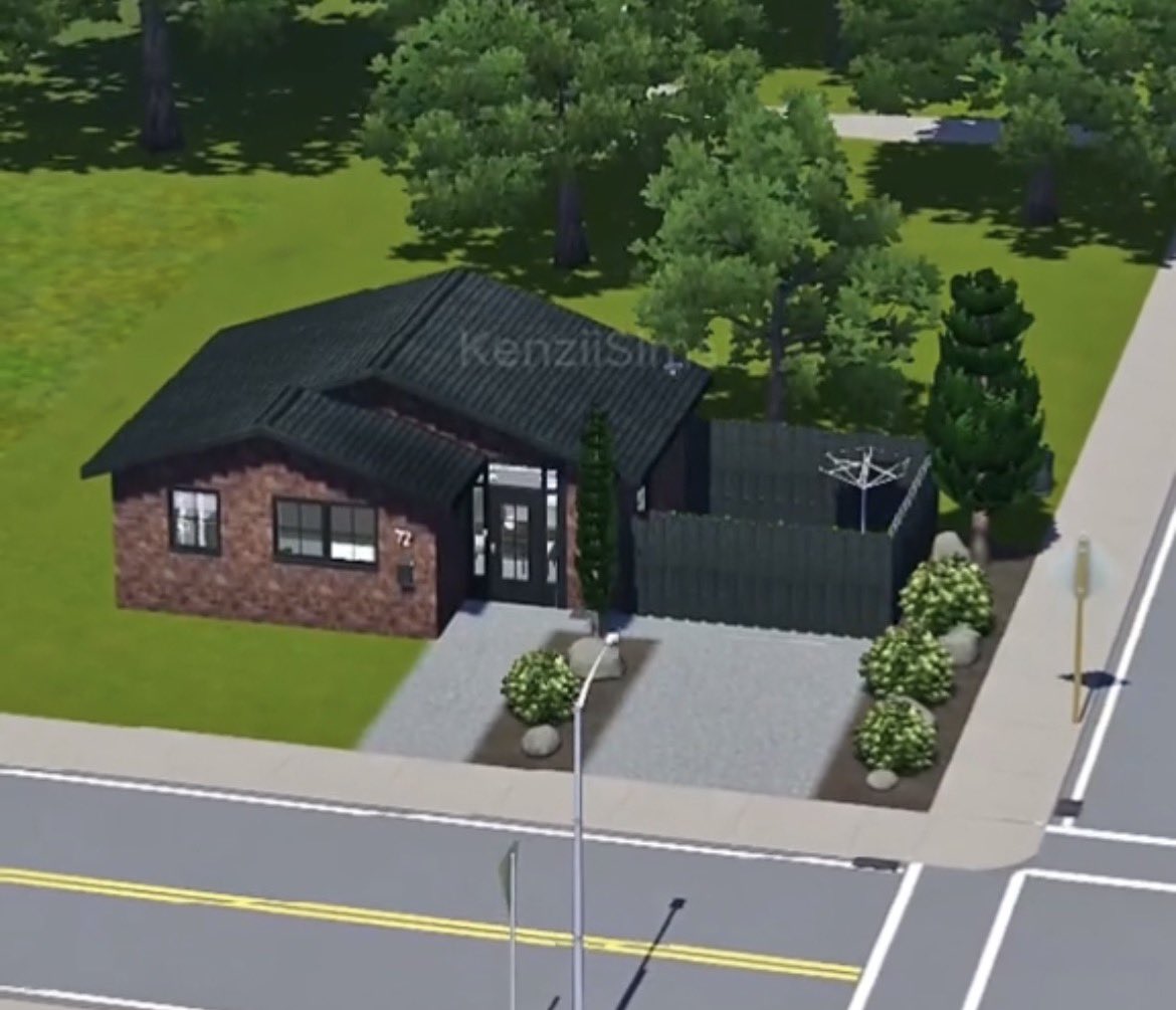 KenziiSims's tweet photo. I renovated everyone’s favourite Sunset Valley starter home, the Monotone! Watch speed build here: https://t.co/G1pc33ZdPm
and how to download is in the description 💜 
•
#sims3 #thesims3 #sims #sims4 https://t.co/ouVBkDzYoi
