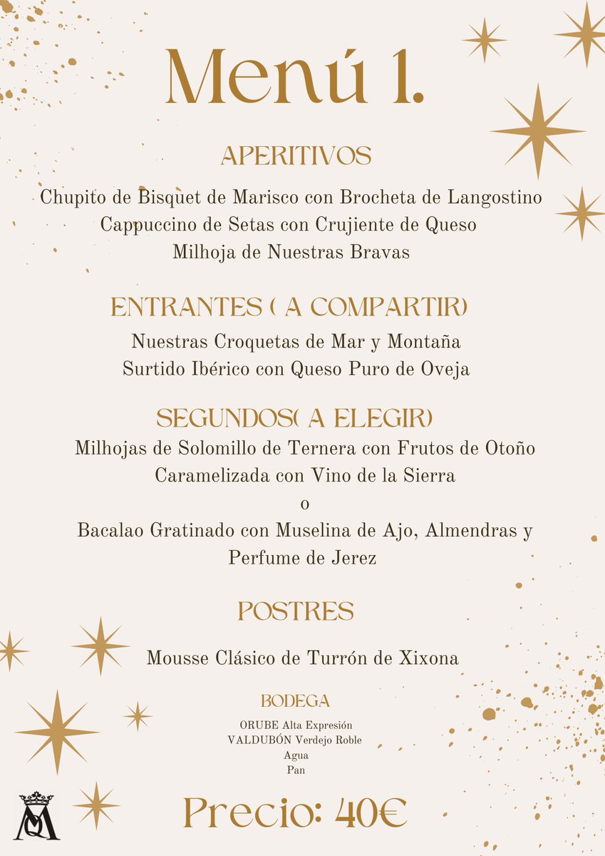 Delicatessenred's tweet image. 🎄 La #Navidad se celebra mejor en buena compañía 💫

Y en #CafeteríaLaMarquesaBrava han preparado 3 #menús para que brindes, compartas y disfrutes con quienes más quieres. 🥂✨

Porque lo importante está en la mesa y en los #reencuentros que quedan para siempre. ❤️