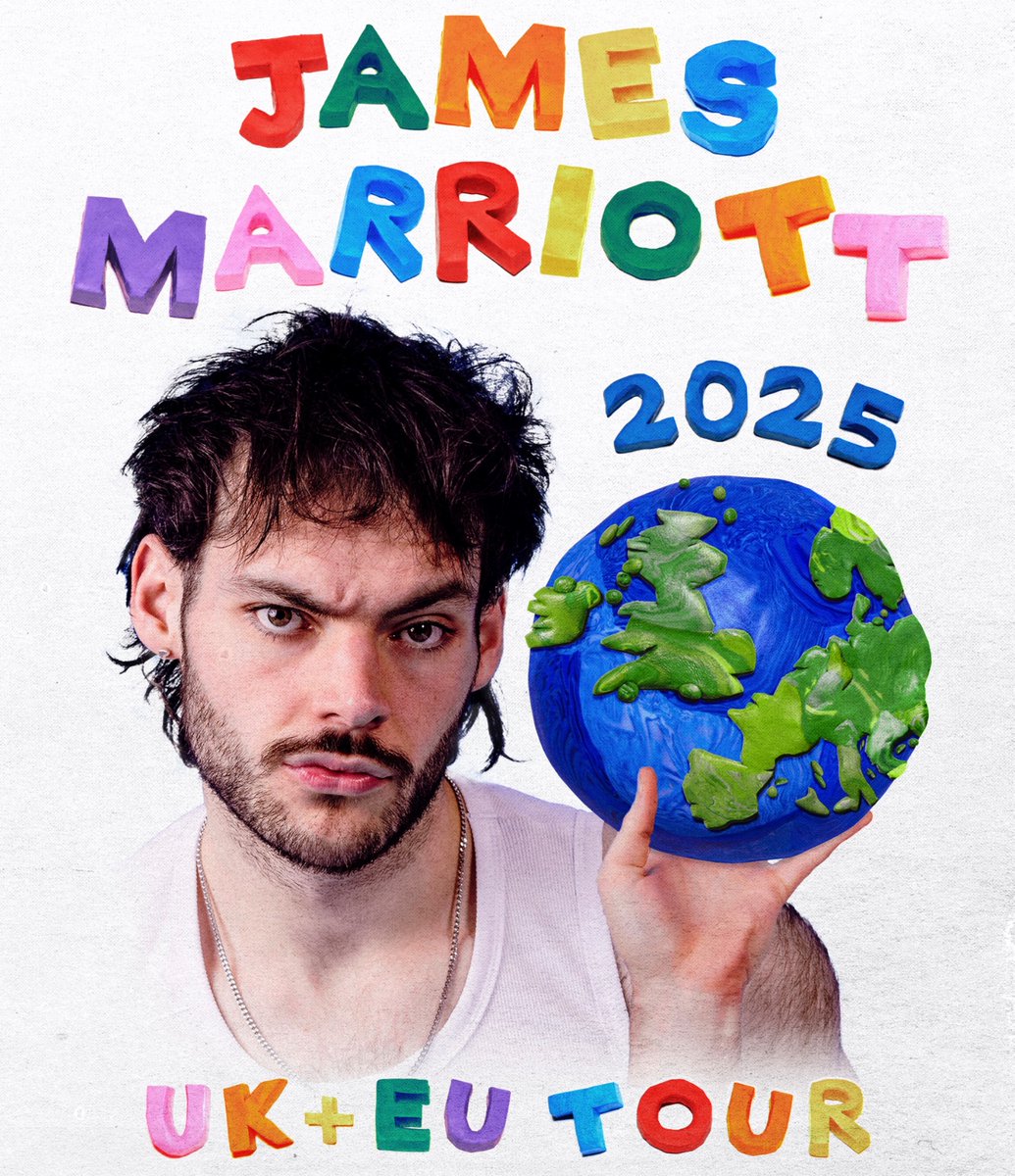 James and the band will be performing at the Brighton Dome today in Brighton, England! Doors open at 7:00pm GMT! 🇬🇧