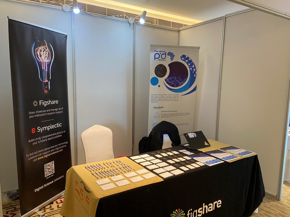 AfricaPid's tweet image. We’re excited to be part of the 5th Kenya Libraries and Information Services Consortium (KLISC) Annual International Conference, happening 12–14 Nov 2025 at Emara Ole-Sereni Hotel, Nairobi under the theme “Facing the Future — Together.”
Visit our stand right next to (@figshare )