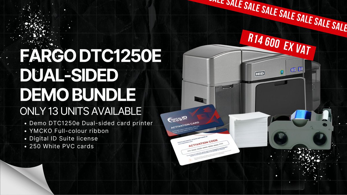 Digital_ID_Tec's tweet photo. Enjoy month-long Black Friday discounts on HID Fargo printers and bundles only from Digital ID Technologies. - https://t.co/CLMf2EwmhI https://t.co/t6wn6ke07Q
