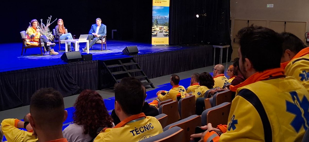 👆 Avui se celebra la 16a Jornada d’actualització del #SEM a la Catalunya Central, amb la participació de 100 professionals assistencials del territori, una trobada anual que té per objectiu l’actualització dels coneixements i la cohesió dels professionals del territori.
La