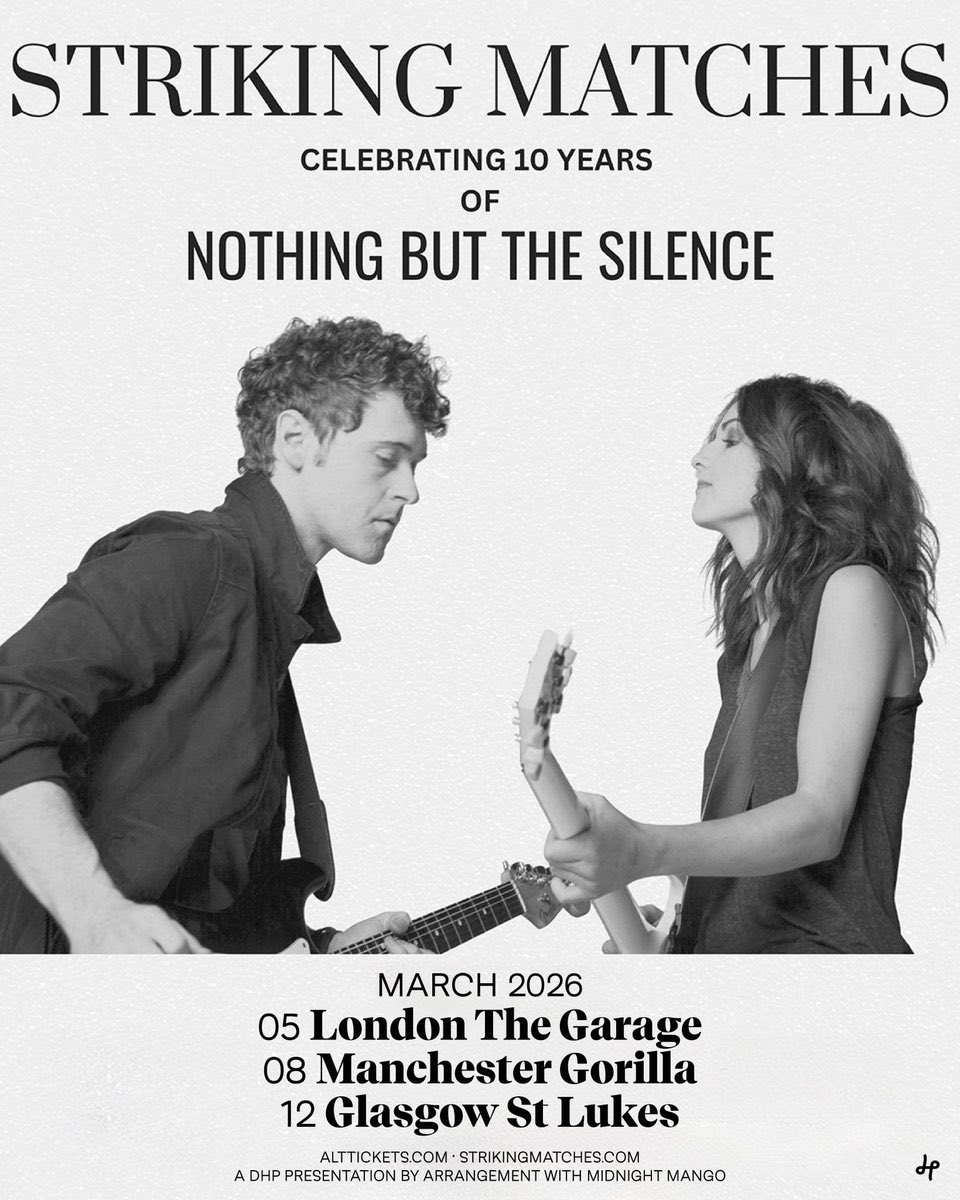 EFCountry's tweet image. Interview: @STRIKINGMATCHES reflect on 10 years of ‘Nothing but the Silence’ &amp;amp; the impact of the Nashville TV show PLUS they look ahead to the celebratory UK shows and the new music to come!

Here ➡️ entertainment-focus.com/s142