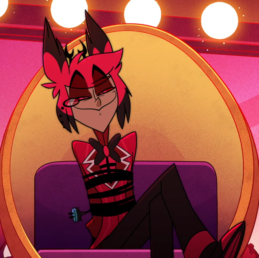 skitzzle's tweet photo. "vince so much crazy shit is happening you cant just focus on alastor" ummmm anyway have u considered this
#hazbinhotelseason2 https://t.co/xP3oLuVOF1