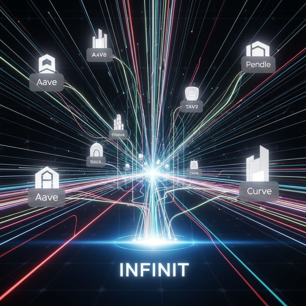 cryptoraider014's tweet image. DeFi doesn’t need chaos to move fast.  
@Infinit_Labs brings rhythm to automation — @KaitoAI turns every data flow into coordination that just *works.*  
#InfinitLabs #KaitoAI #DeFiFlow #SmartAutomation #Web3Coordination