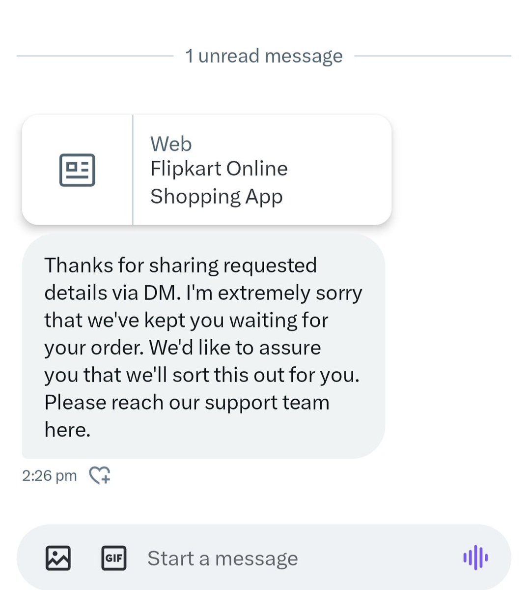 karankunal_'s tweet photo. @flipkartsupport Guys, what is wrong with you? In the name of automation you can't waste customer's time and put them in a loop.. worst possible customer service from @Flipkart https://t.co/UU7H1LquXN
