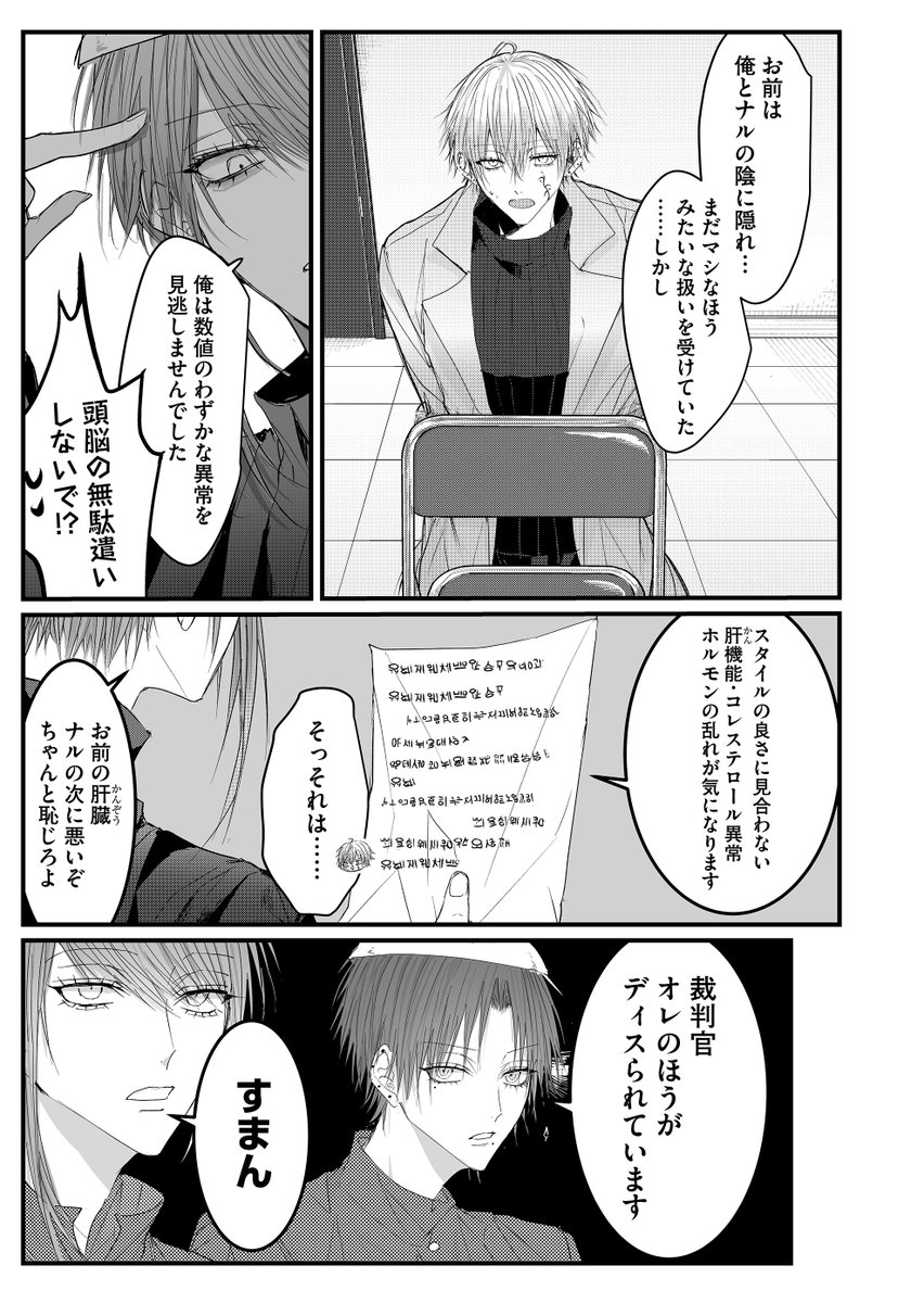 健康診断の結果が悪すぎて、裁判沙汰になる不健康アイドル（1/2）