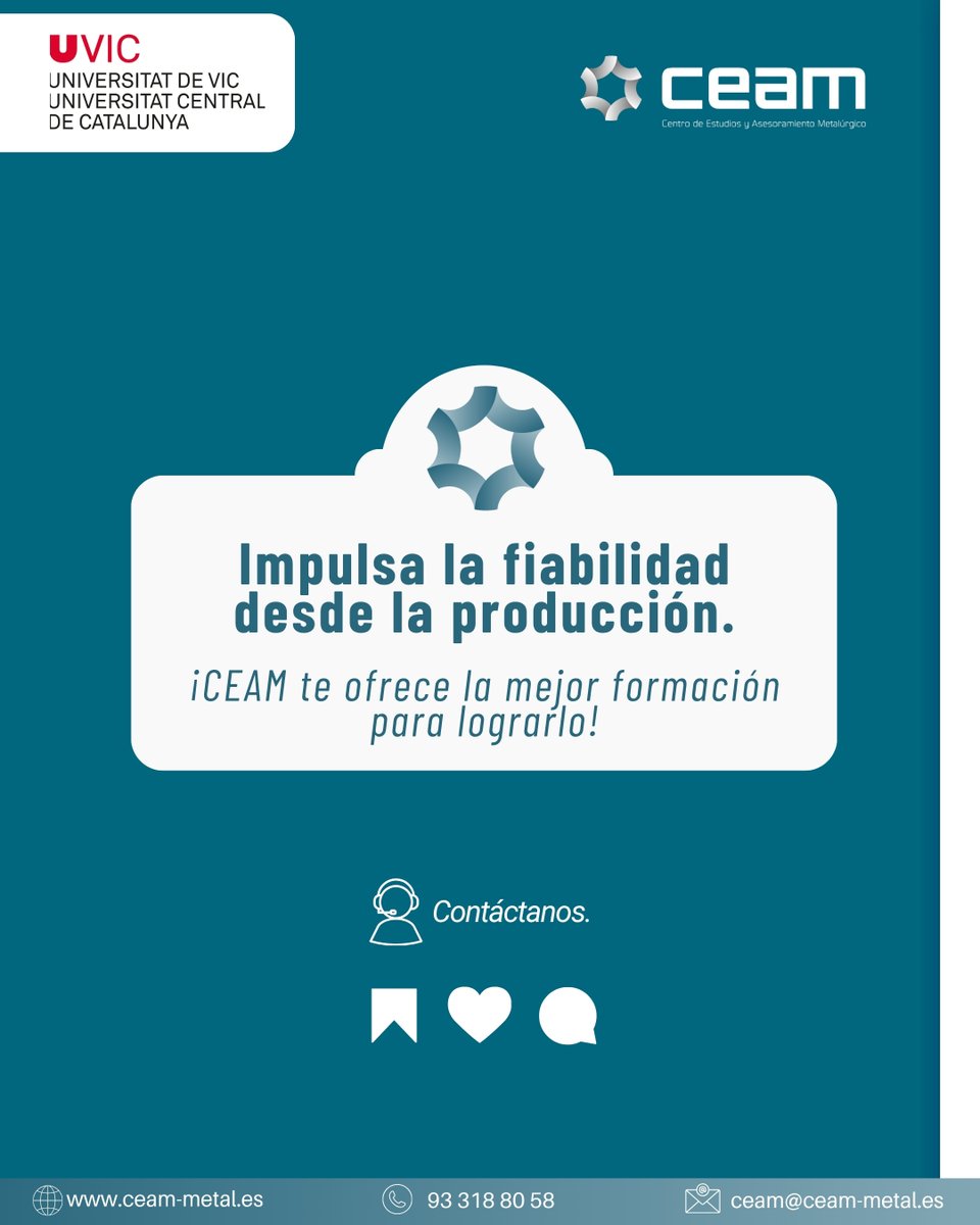 ¡Abierta inscripción! Curso “Gestión Total de la Producción” – Módulo 3 del #MásterDOPI
Del 21/11 al 24/01 | Híbrido | 58 h
Lean, Industria 4.0, TPM, logística avanzada y más.

 info: zurl.co/ndd6L 

#Industria40 #Producción #LeanManagement #TPM #CEAM
