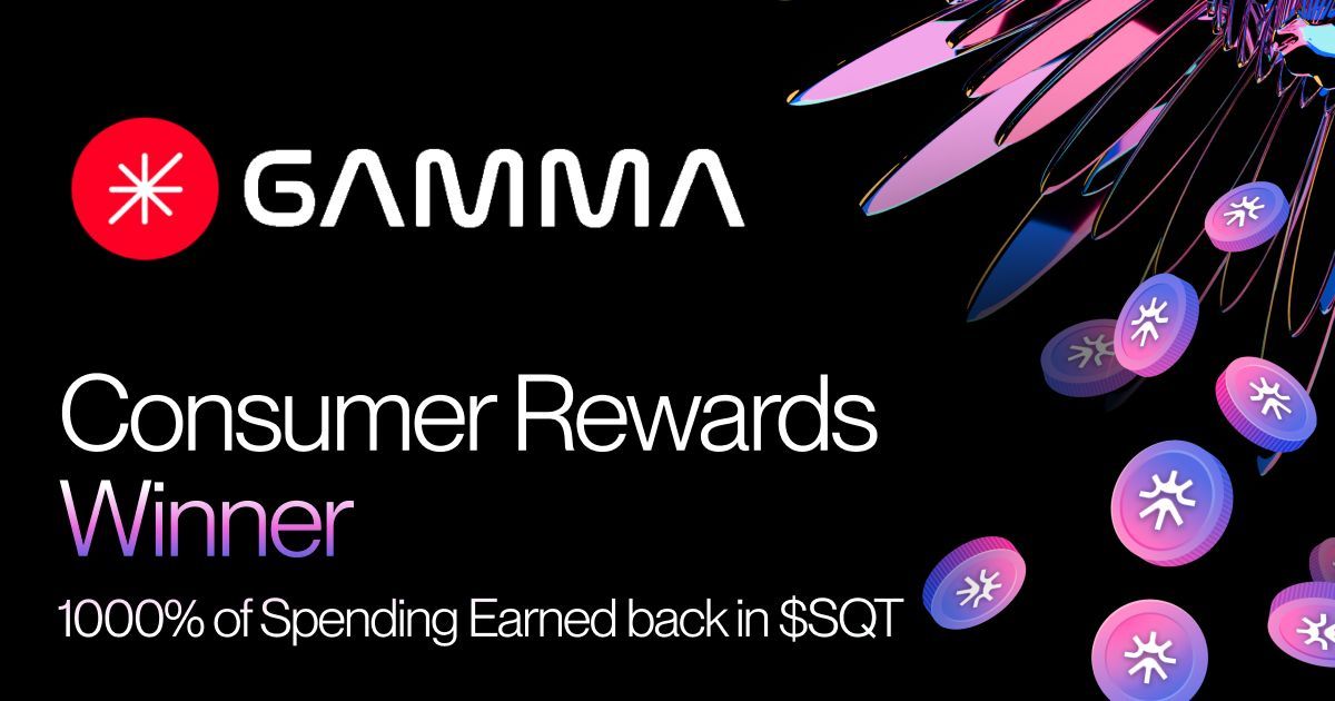 SubQueryNetwork's tweet image. Congrats to @GammaStrategies, last month’s Consumer Rewards winner 💪

By hosting their indexer on our Network, they got 10x their costs back (1000%)!

It’s that simple. 

You could be next - just host a SubQuery Indexer, Subgraph, or consume dRPCs.

100 million $SQT in rewards…