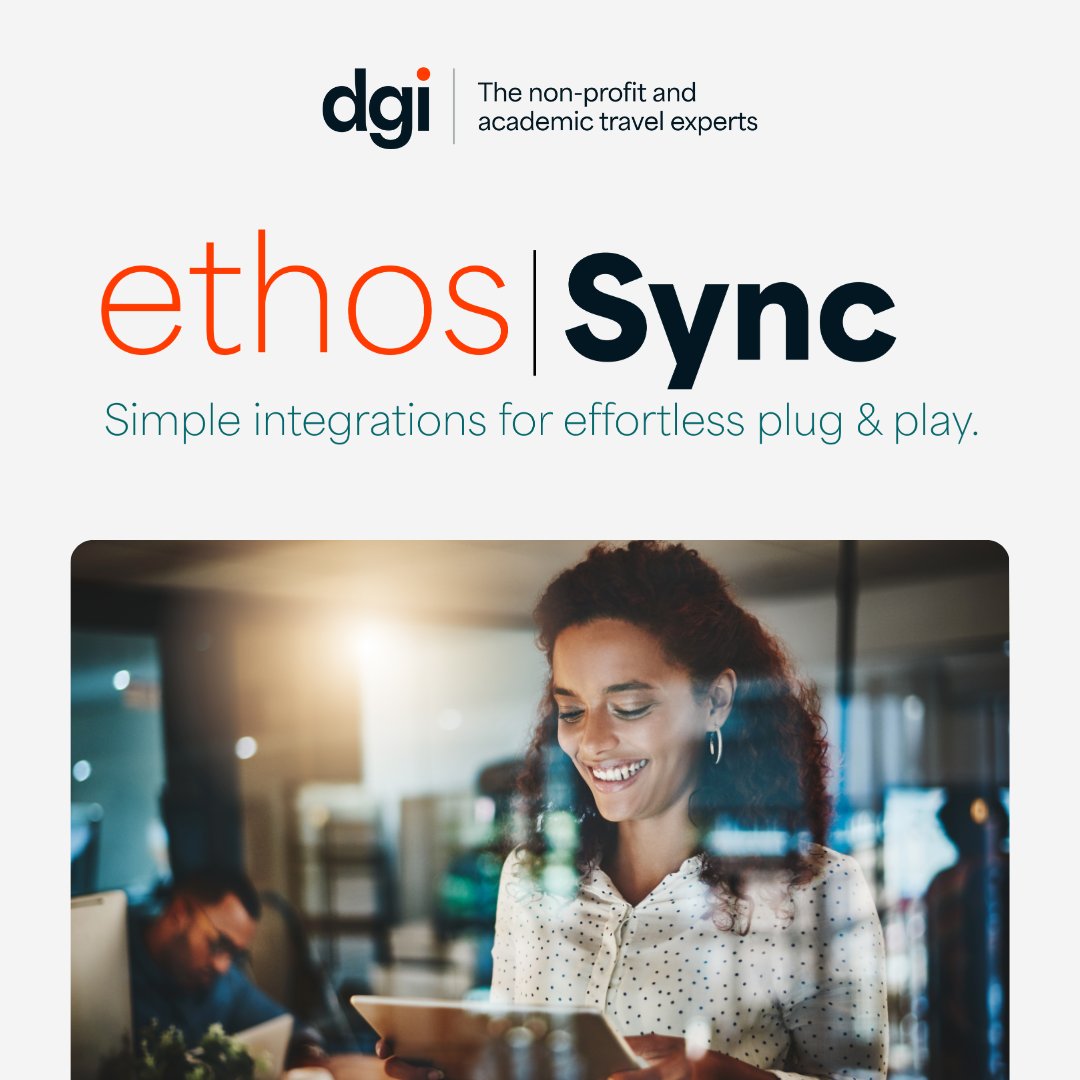 Seamless travel management starts with true integration. ethosSync connects effortlessly to your systems via secure SSO, real-time data sync, and integrates with finance/HR platforms. Reduce admin, optimise time, and improve data accuracy.

More: ow.ly/LW0650XppiF

#DGI