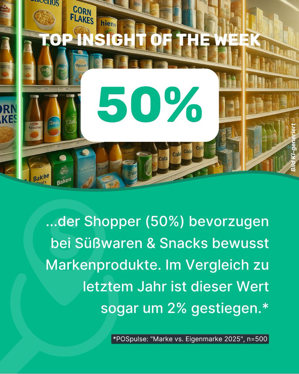 Markenmacht unter Druck? ⚠️ – Shopper-Wahl: Marke oder Eigenmarke 🛒📊

Unsere neue Studie zeigt, wie sich Marken &amp; Handelsmarken 2025 gegenüberstehen – und was Shopper überzeugt, wenn Preis, Vertrauen &amp; Markenimage aufeinandertreffen.💸

Jetzt lesen:
hubs.ly/Q03SDK2Z0
