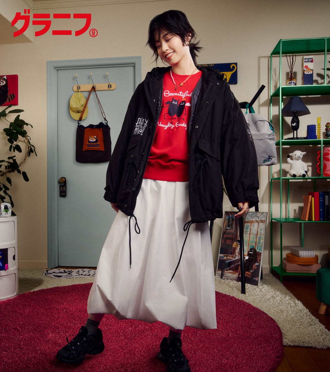 GO！HAPPY！グラニフ！／ 俳優の #西野七瀬 （@nanase_andstaff）さん