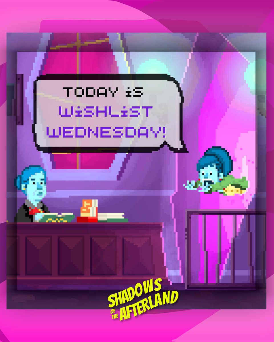ArumaStudios's tweet image. Today is #wishlistwednesday, 

If you love pixel art 👾 adventures and love supporting 💪indie developers, tell the Steam algorithm that Shadows of the Afterland is awesome.🔝

Wishlist here ➡️ store.steampowered.com/app/2506100/Sh…