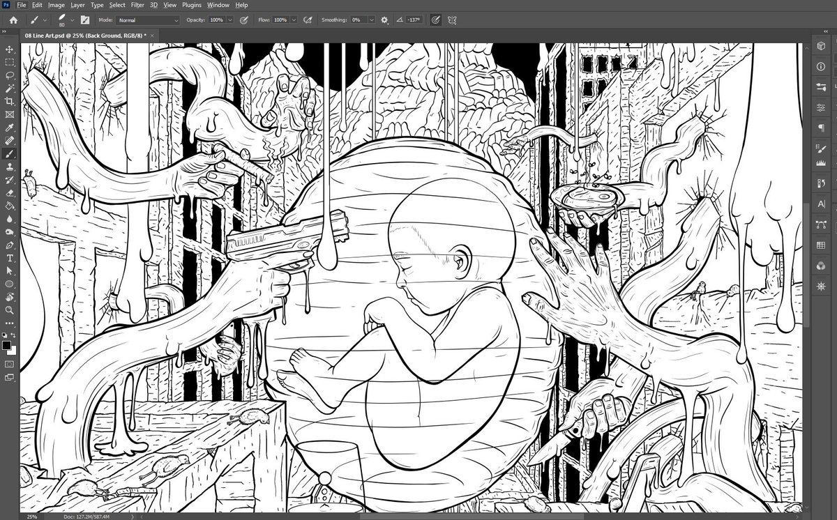 opaque_octopus_'s tweet photo. Gm 🖤

New work in progress… https://t.co/bJ8Aux8EOW