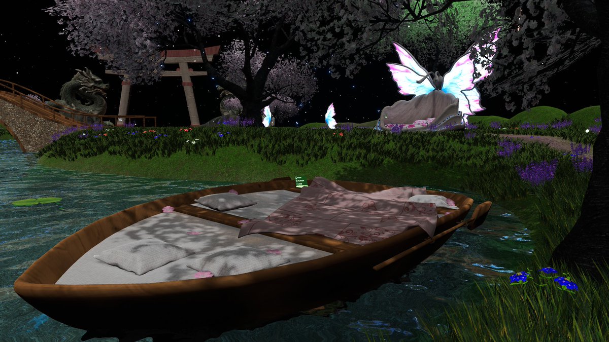 tokiwailm's tweet image. Eternal Bloom　―By ExtremeLight
満月の照らす丘の上の庭園。仙境のような遠景のファンタジーな世界観がお洒落なアウトドアChillワールドです。（Android対応）

vrchat.com/home/world/wrl…
#VRChat_world紹介 #VRChat