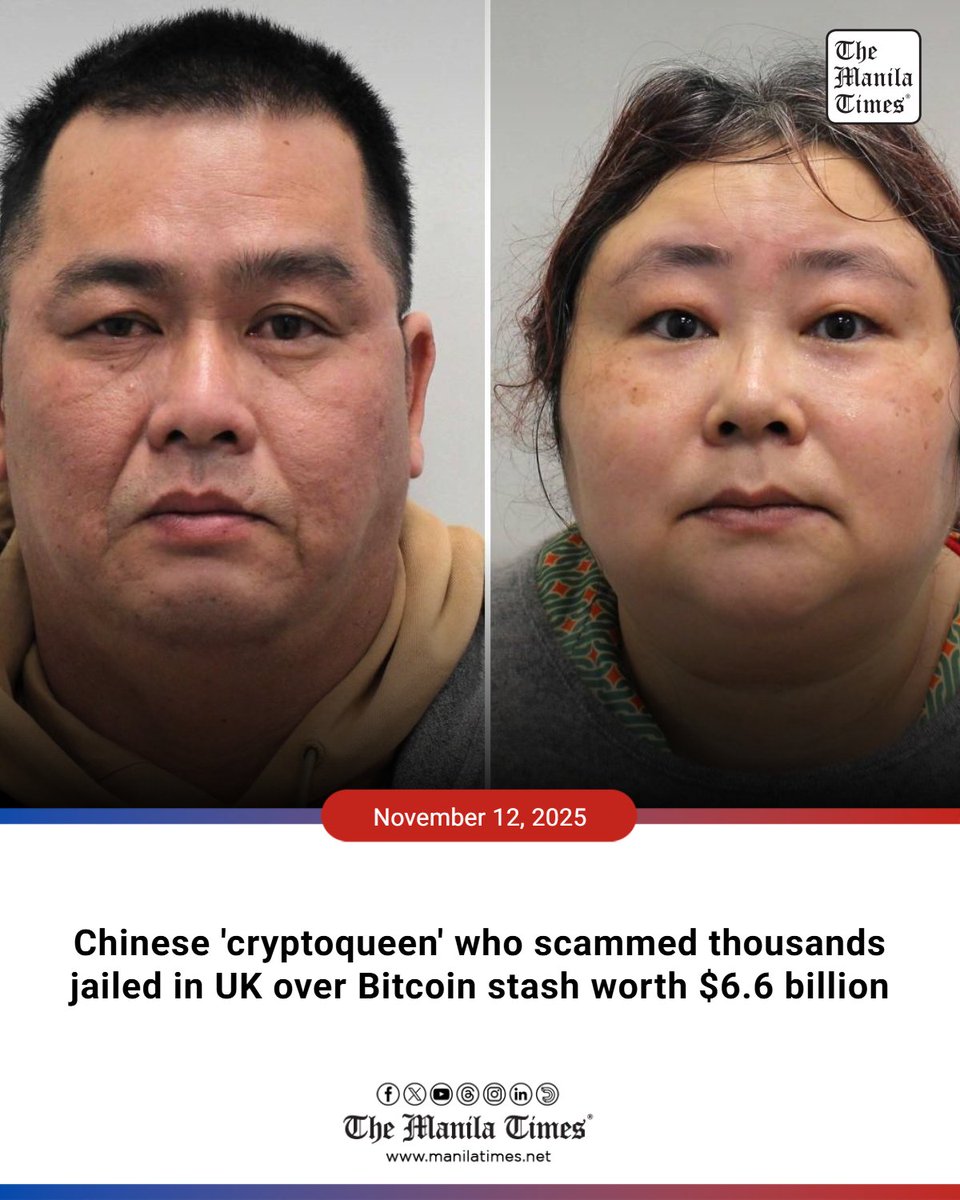 LONDON, United Kingdom — A Chinese woman who was found with 5 billion  pounds ($6.6 billion) in Bitcoin after defrauding more than 128,000 people  in China in a Ponzi scheme was sentenced