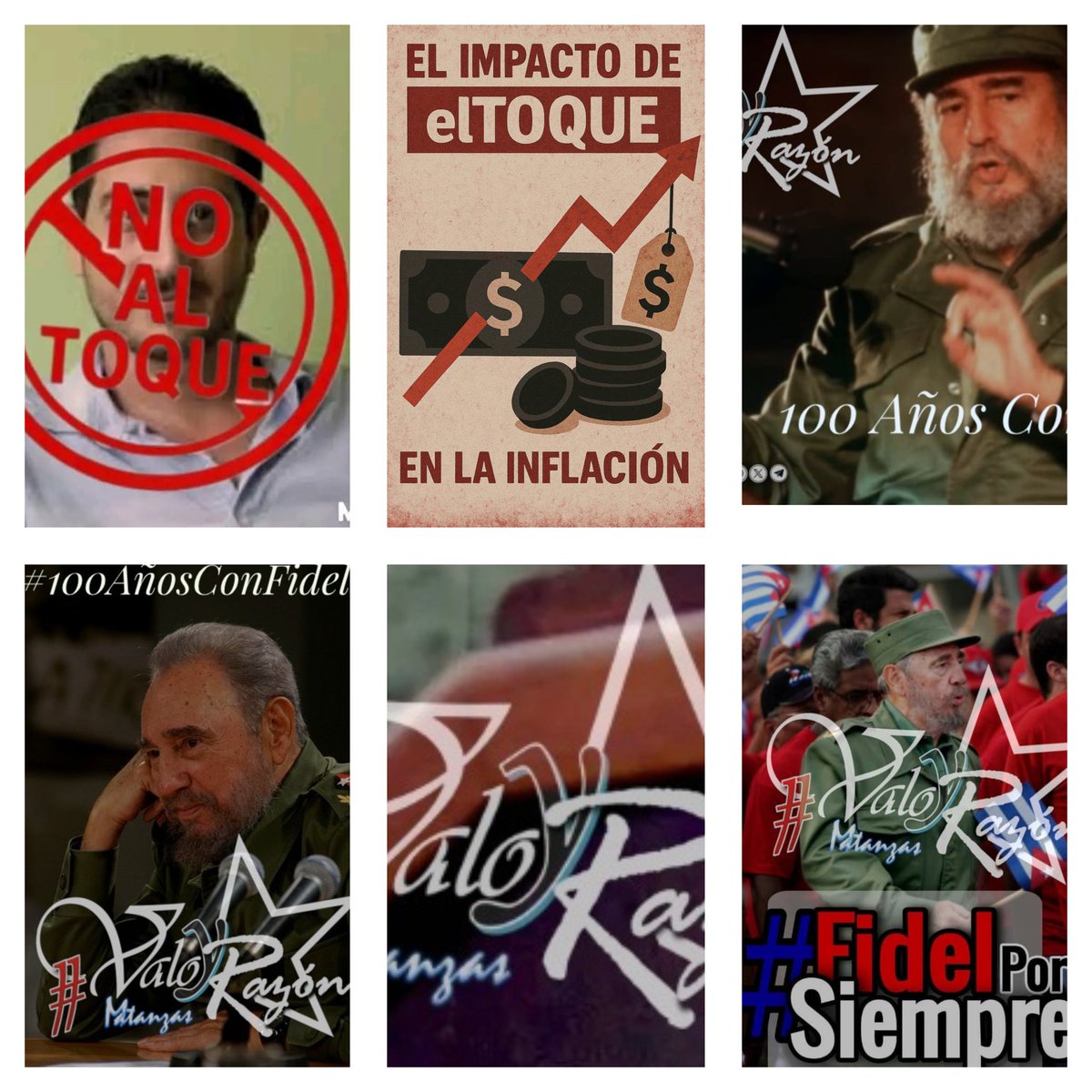 Aquí tenemos, como pocas veces ha tenido ningún pueblo, la oportunidad de conocer por dentro y por fuera, y por los costados, y por abajo, y por arriba, qué es el imperialismo”.
#100AñosConFidel
Ejemplo de eso es  "El toque" mercenario contra  Cuba. 
#ValorYRazón
#NoAlToque