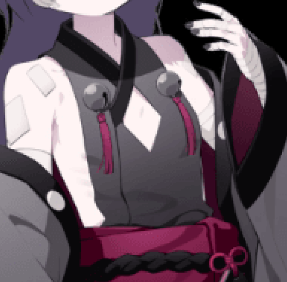 仔细一看这人穿的还挺变态