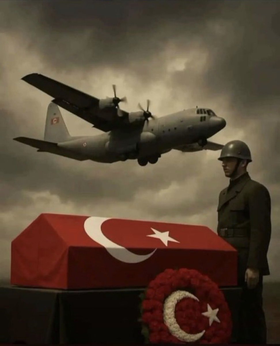 ylcckmz's tweet photo. C-130 uçağımızla birlikte yüreğimiz de yara aldı..

Gökyüzü hüzne büründü…
Kahraman Mehmetçiklerimizi rahmetle anıyoruz.

Milletimizin başı sağ olsun.
Vatan sağ olsun. 🇹🇷

 #şehidinvartürkiye https://t.co/dT4nIuXxHU