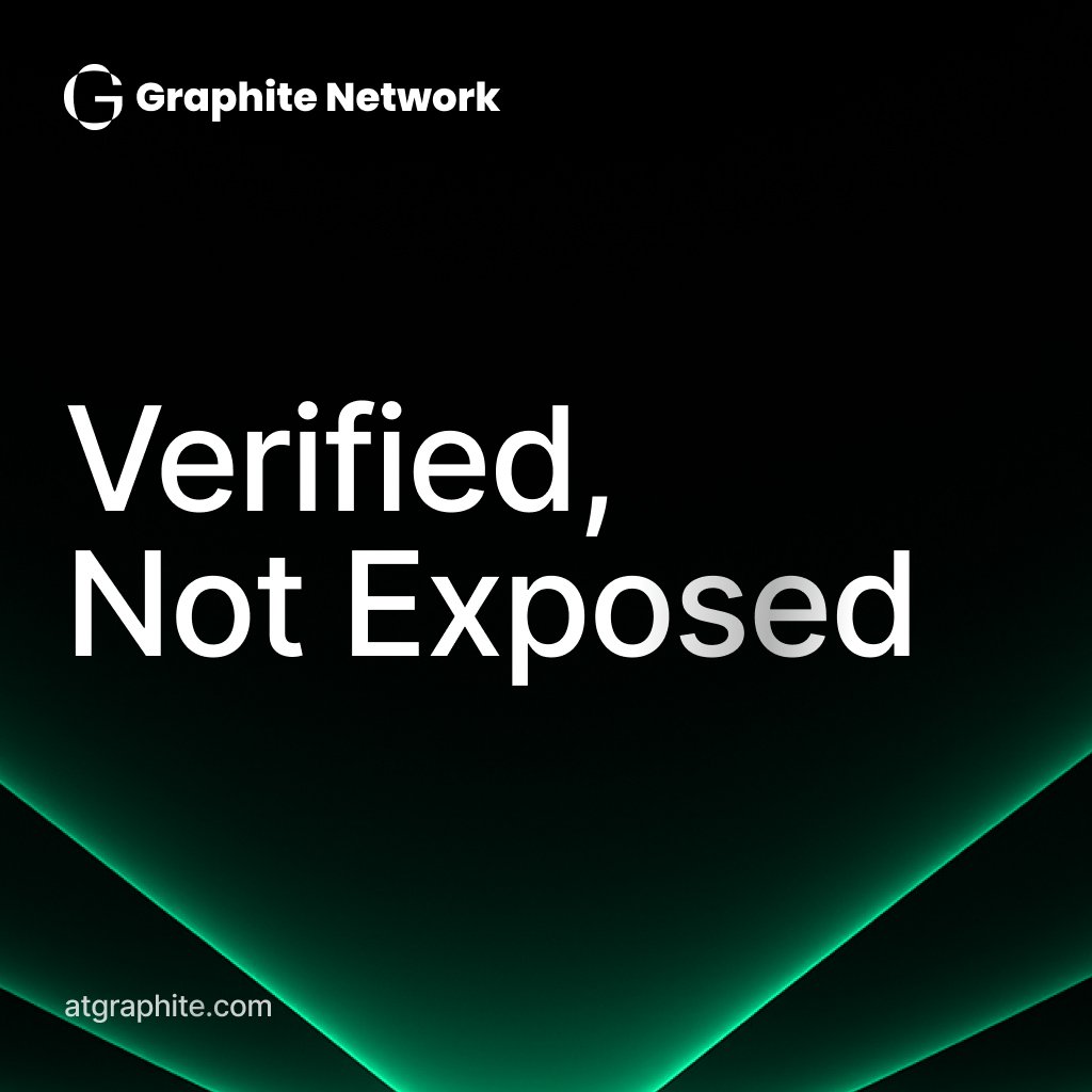 GraphiteNetwork's tweet image. ❓ How Graphite Balances Compliance and Privacy

Web3 often faces a tough choice — stay compliant or stay private.

@GraphiteNetwork proves you can do both.

Here’s how the balance works 👇

🔹 Built-in KYC tiers — users verify only what’s needed, nothing more.
🔹 Zero-Knowledge…