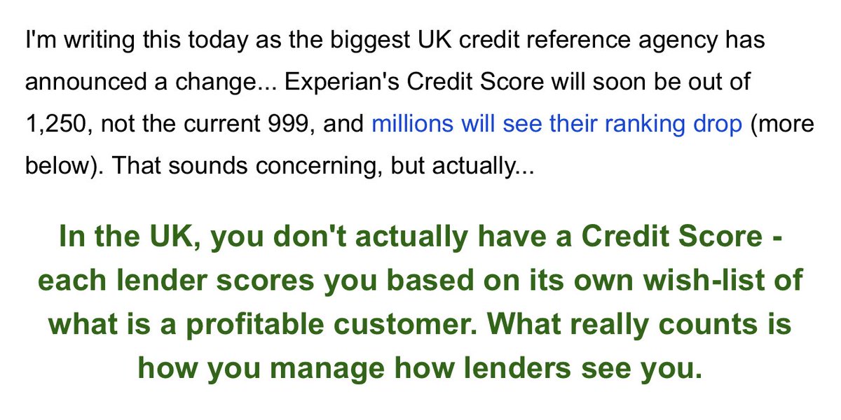 Some useful insight about Credit Scores in the UK — spent a lot of time in this world, and it’s still antiquated: