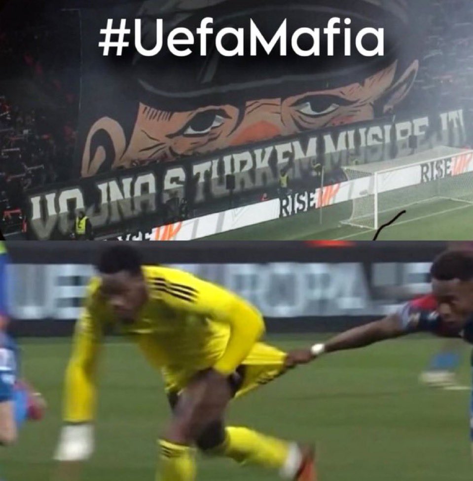 #UEFAMAFIA