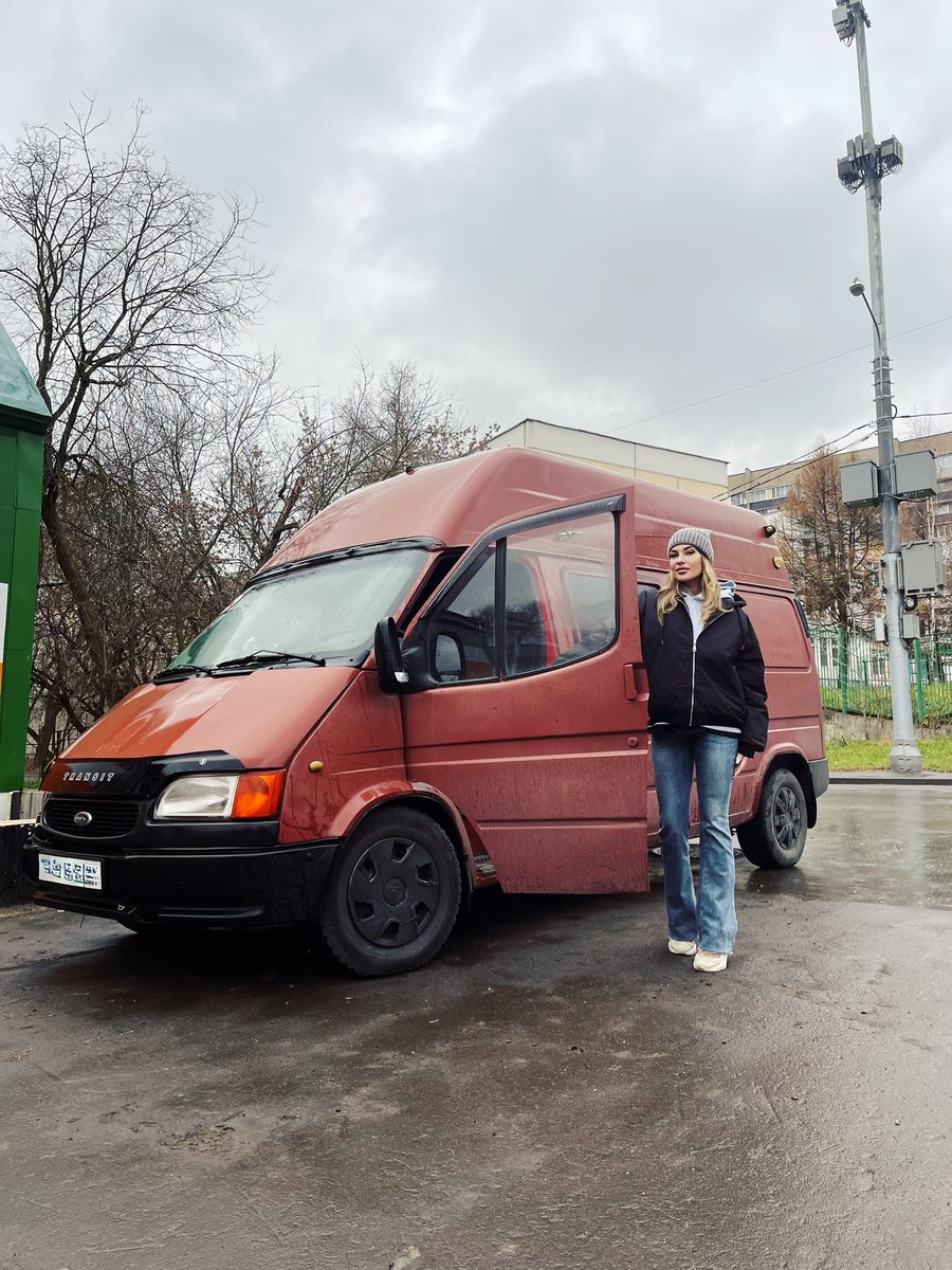 сегодня дошли руки забрать мой подарок 
на ходу, что уже радует
на следующий сезон буду памятники на ней возить 🥳