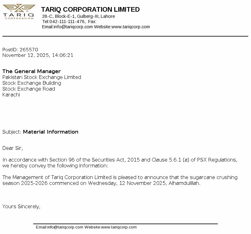 ChasePSXNotices's tweet photo. TCORP - Material Information
#PSX #Stock #News #TCORP #MaterialInfo https://t.co/t4joZCZIjt