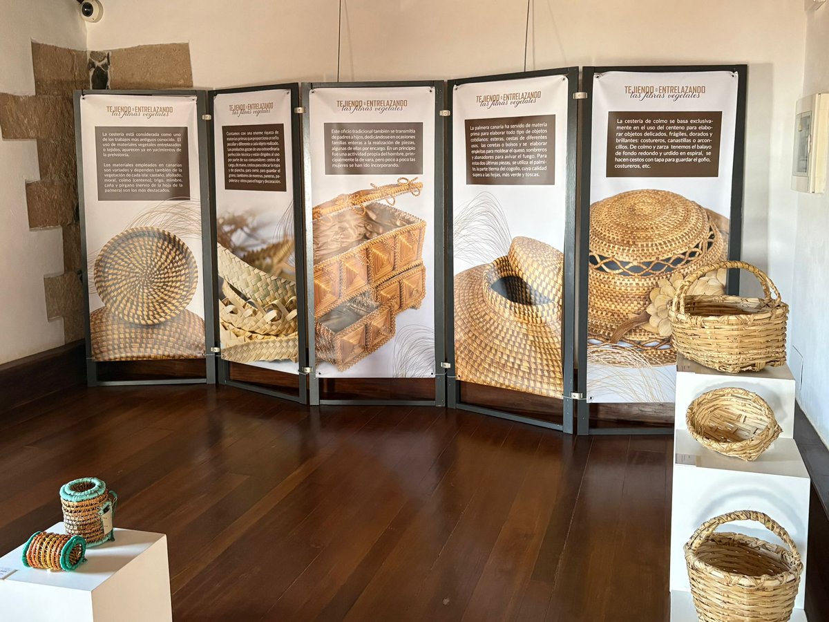 ✨🗣️  Exposición Itinerante "Cestería Tradicional" @maitenerife @cabildotenerife en Arona <a href="/AytoArona/">Ayuntamiento Arona</a> ✨

📍Casa La Bodega #Arona 
🗓️ Del 10 al 27 Noviembre 2025  
🕛Lunes a Viernes de 10:00 a 19:00h  

#Museo #Artesanía #Iberoamericana de #Tenerife #Cestería