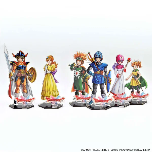 ドラゴンクエスト３　１＆２　アクリルブロック　特典ピンズ２種　未開封品 ドラゴンクエスト3 1＆2 アクリルブロック 特典ピンズ2種 未開封品