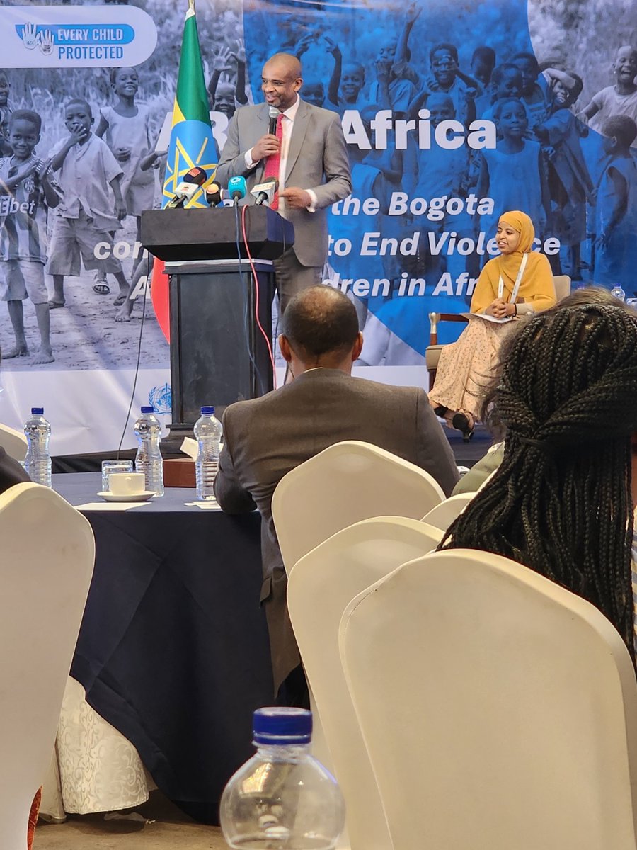 Children’s rights must be protected ,the cost of inaction is simply too high. Speaking at the opening of #ARISEAfrica conference yesterday, in Addis Ababa.