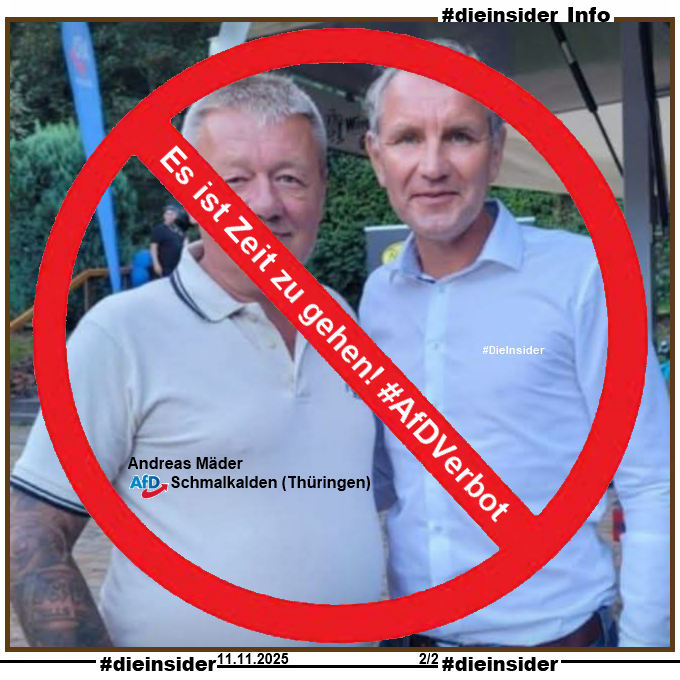 Mehr fällt Andreas Mäder #AfD #Schmalkalden nicht zum Gedenken an die #Reichspogromnacht vor 87 Jahren am 9. November ein! #AfDVerbot

#LautGegenNazis #NiemalsAfD <a href="/cduberlin/">CDU Berlin</a> 
#Antifa #Antifaschismus #GemeinsamGegenHass 
#DieInsider