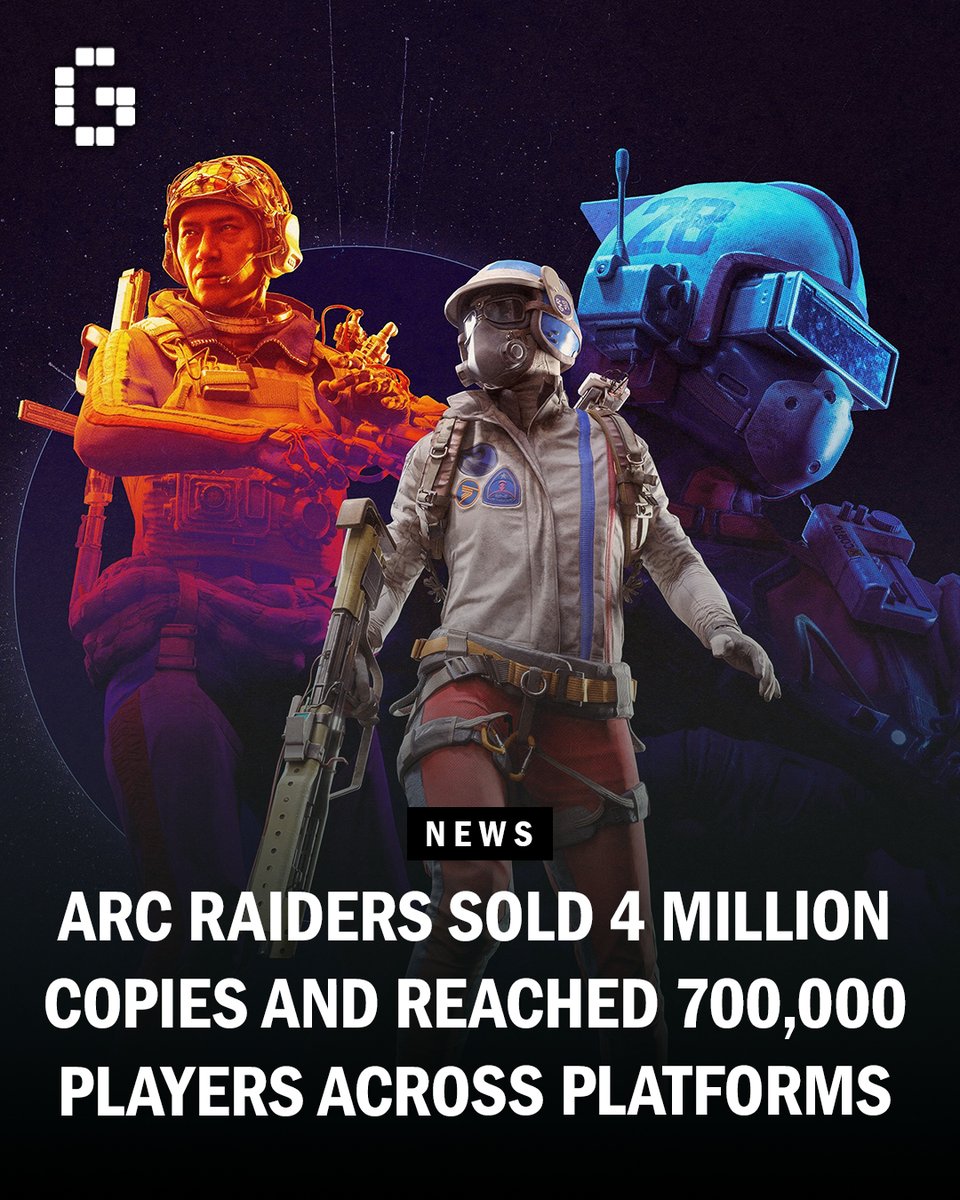 GamerBraves's tweet image. Arc Raiders dominates Steam charts! 💥

New content and updates planned through 2026! ⏳ 

Read the full article below👇
gamerbraves.com/arc-raiders-se… 

#ArcRaiders #MultiplayerGames #Nexon #ArcRaidersLaunch #GamerCommunity