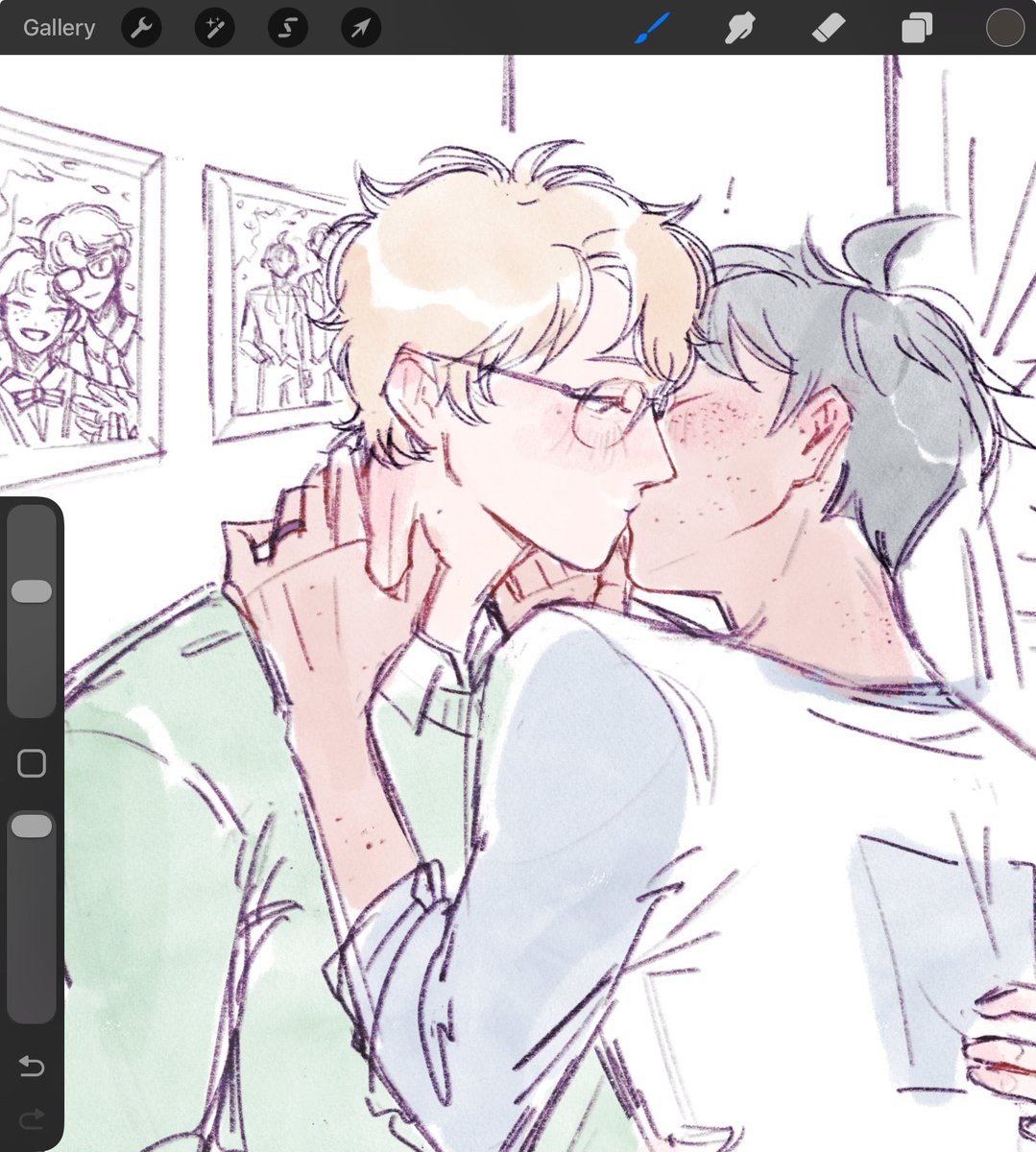 shotosizuku's tweet image. happy tskym day today i offer a wip from 5 months ago collecting dust in my drafts