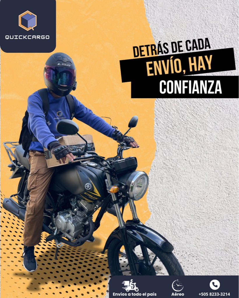 Quickcargo_'s tweet image. 📦 Cada entrega cuenta una historia, y en QuickCargo la tuya la tratamos con toda la 💙 confianza y seguridad que mereces.
Porque no solo movemos paquetes, movemos compromiso. 🚀

#QuickCargo #EnviosConConfianza #EnviosANicaragua #DesdeUSA #TuPaqueteSeguro #EntregaRápida