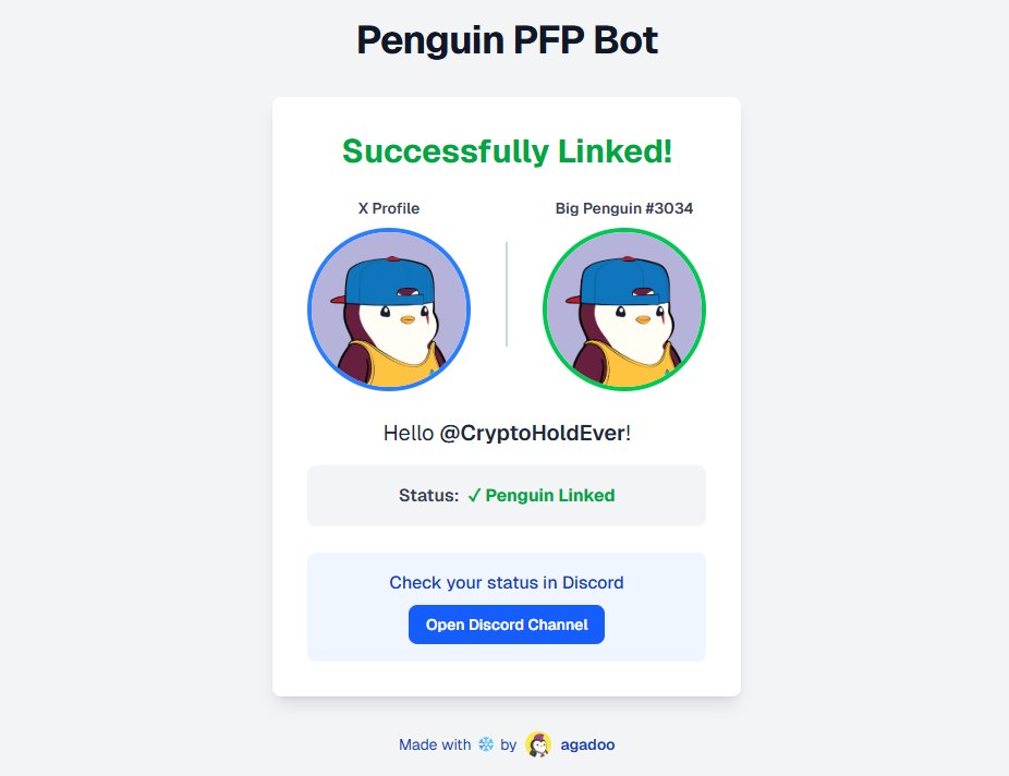 CryptoHoldEver's tweet image. 👀 @pudgypenguins or @LilPudgys holders 🐧
If you respect your 🐧  and wear it proudly on your PFP, a new Discord role is now available for you.
To claim it, from discord, go to &quot;intro-news&quot; channela dn follow the process. 
Thank @Berko_Crypto for the discovery 🙏