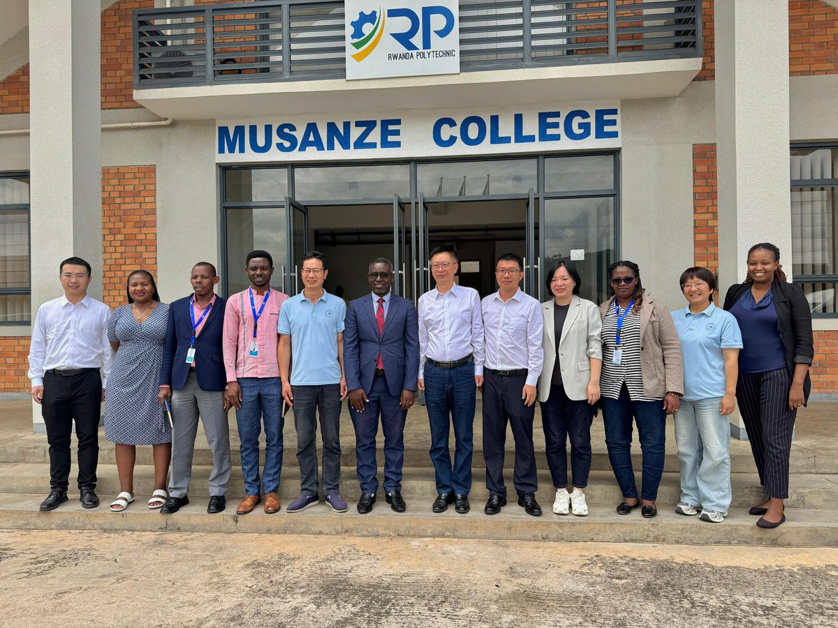 MusanzeCollege's tweet image. Today, RP-Musanze College received a delegation from Taizhou Vocational College of Science and Technology-China, headed by Mr. Jin Song, Deputy Party Secretary. The inter-university exchange visit and study tour focused on exploring strategic opportunities for academic…