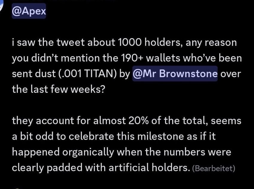 DO NOT trust anything from this team.

They are not here to help you. They will use, and manipulate you as means to their end. 

Plus when they ban people who come presenting facts…

We know how this goes.