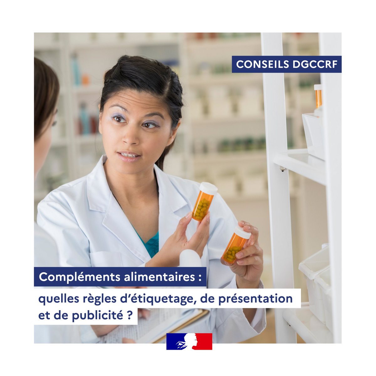 dgccrf's tweet image. 💊 Compléments alimentaires : ce qu’il faut savoir au sujet de leur étiquetage, de leur présentation et de leur publicité
👇
economie.gouv.fr/dgccrf/les-fic…