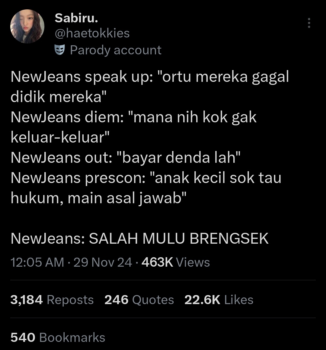 minyazra's tweet image. Cr @haetokkies