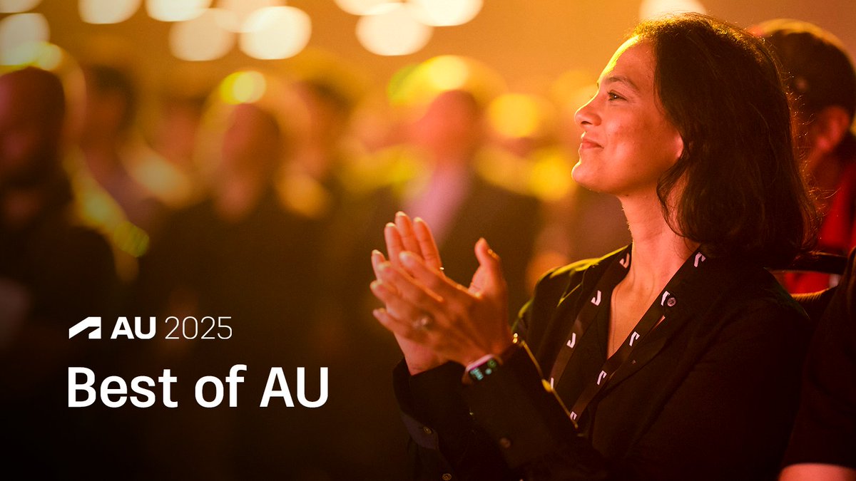 autodesku's tweet image. 🏆 The results are in! Every year we celebrate the top-rated classes and speakers based on your feedback, and here&apos;s the best of #AU2025! 

👏 Join us in congratulating this year’s winners, including several first-time presenters who made a big impact 👉 autode.sk/bestofAU2025
