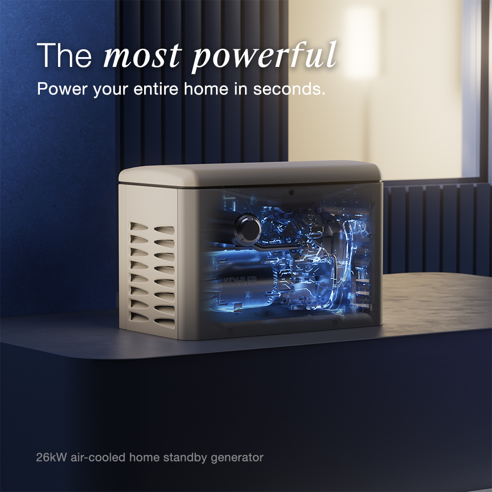 BuckeyePowerSls's tweet image. Power your home with confidence using the KOHLER 26 kW Home Generator. Plus, get a FREE 10-year extended warranty with purchase! Contact us for a quote. ow.ly/NlIM50Xnkco  #HomeGenerator #BackupPower #KohlerGenerator