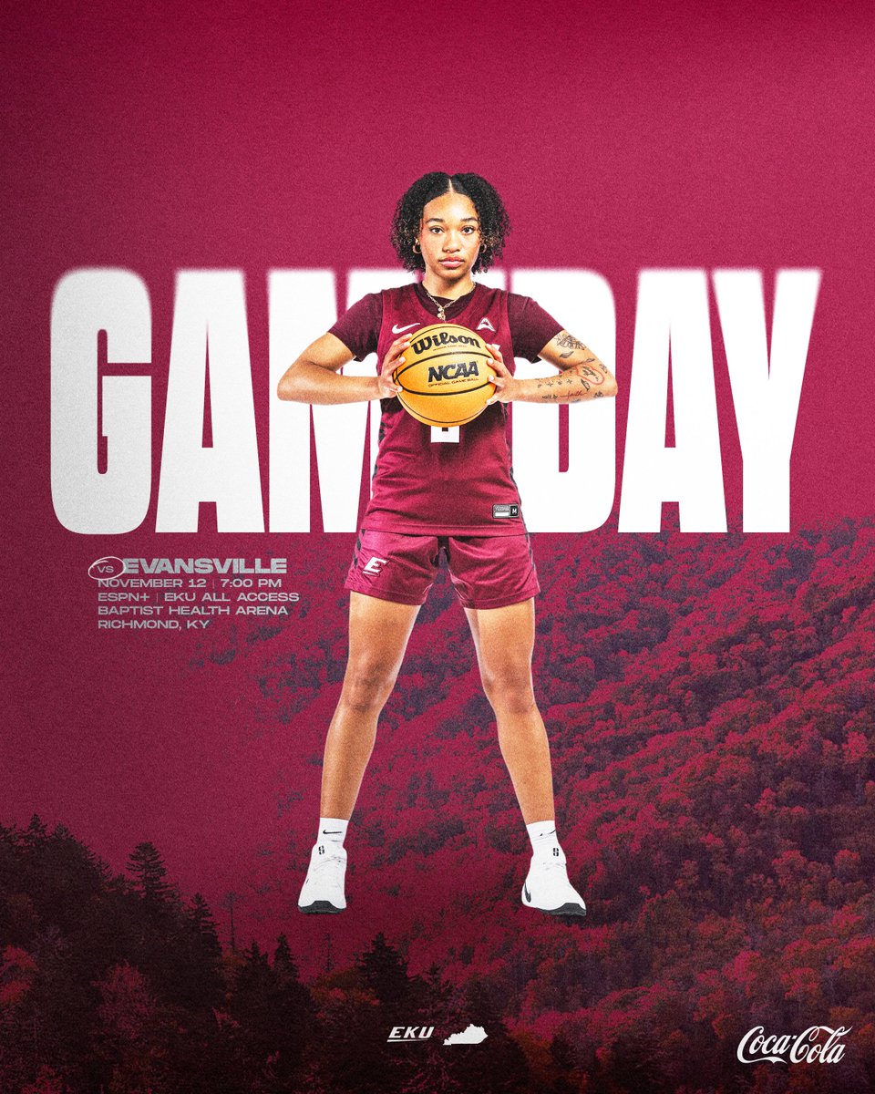 Let's light up the Coliseum tonight 🤩

🆚 - Evansville
📌 - Richmond, KY
🏟️ - Baptist Health Arena
⏰ - 7:00 PM
🎟️ - t.ly/MwnzA
📺 - t.ly/iNAVd
🎧 - t.ly/N1Kw0
📊 - t.ly/eQWjc