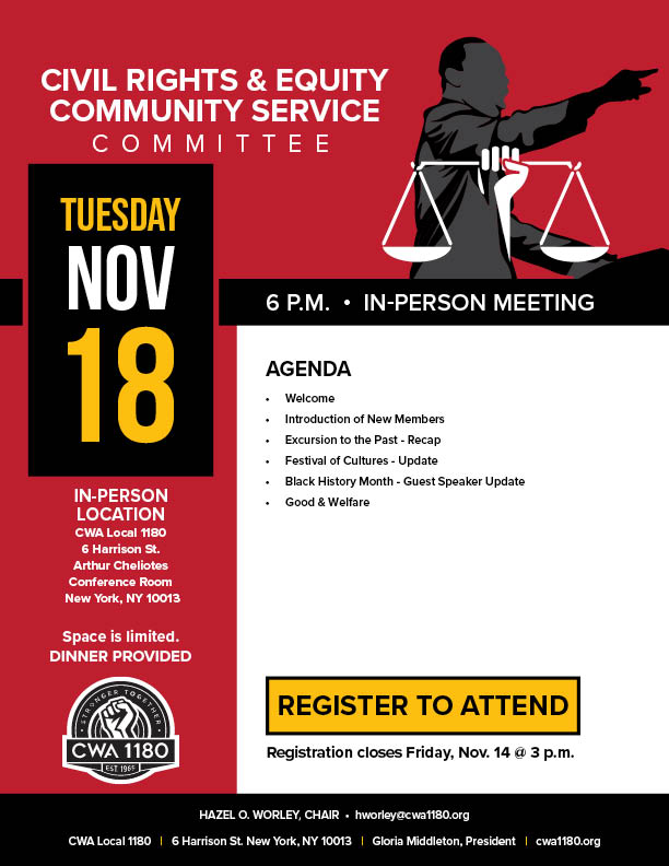 CWA Local 1180 (@CWA1180) / Posts / X
