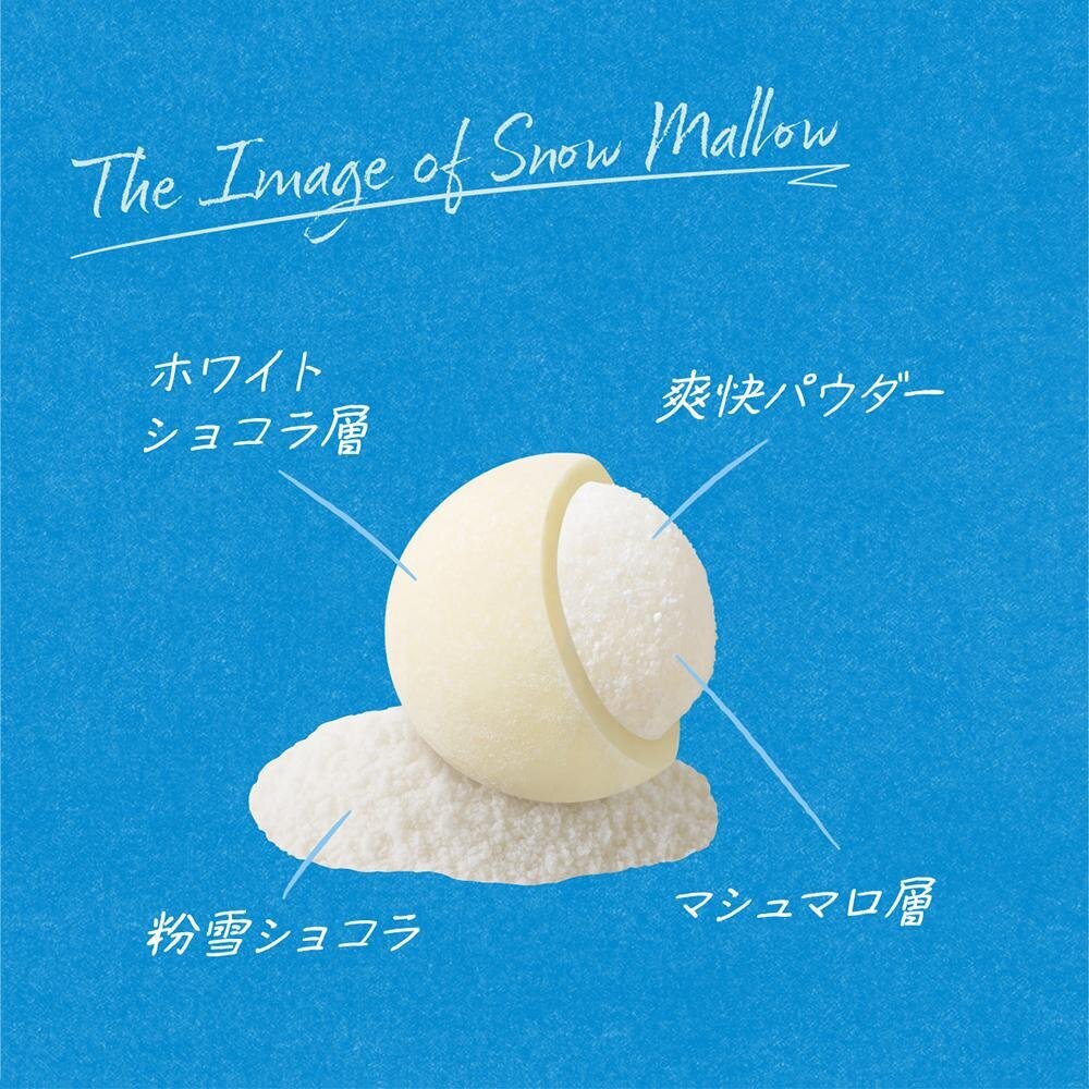 ショコラ×マシュマロのカンロ新作スイーツ「スノーマロウ」粉雪ショコラに埋もれる“とろける雪玉” - fashion-press.net/news/140167