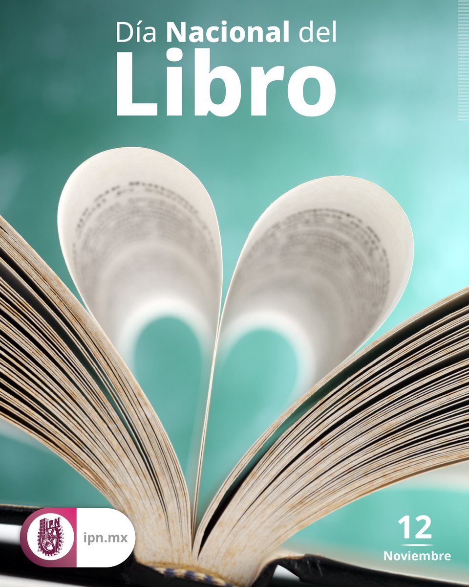 Hoy celebramos el #DíaNacionalDelLibro las páginas que nos han acompañado en los viajes más largos sin movernos del lugar. Un libro no es solo papel y tinta. Es una puerta abierta al conocimiento, a la imaginación y a la transformación personal. 📚📖