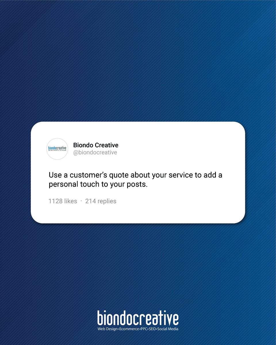 Let your customer’s words warm up your feed—personal beats polished. Blog link in bio!
#customerquotes #hatboropa #hatboro #realvibes #trustwins #biondocreative #creativematters