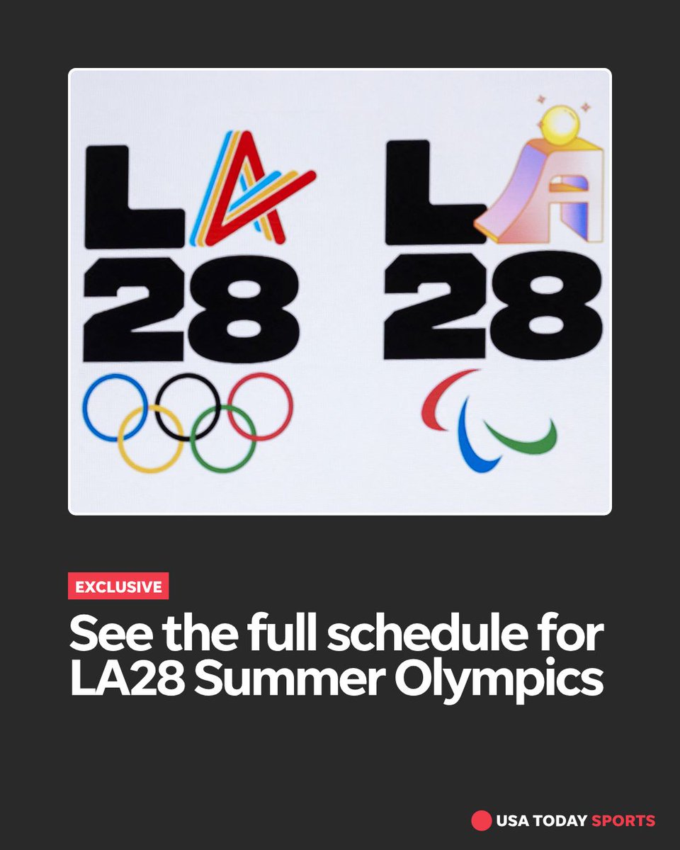 Exclusive: 2028 LA Olympics schedule includes a big change on opening night.

See the full schedule: bit.ly/4nXo1Wt