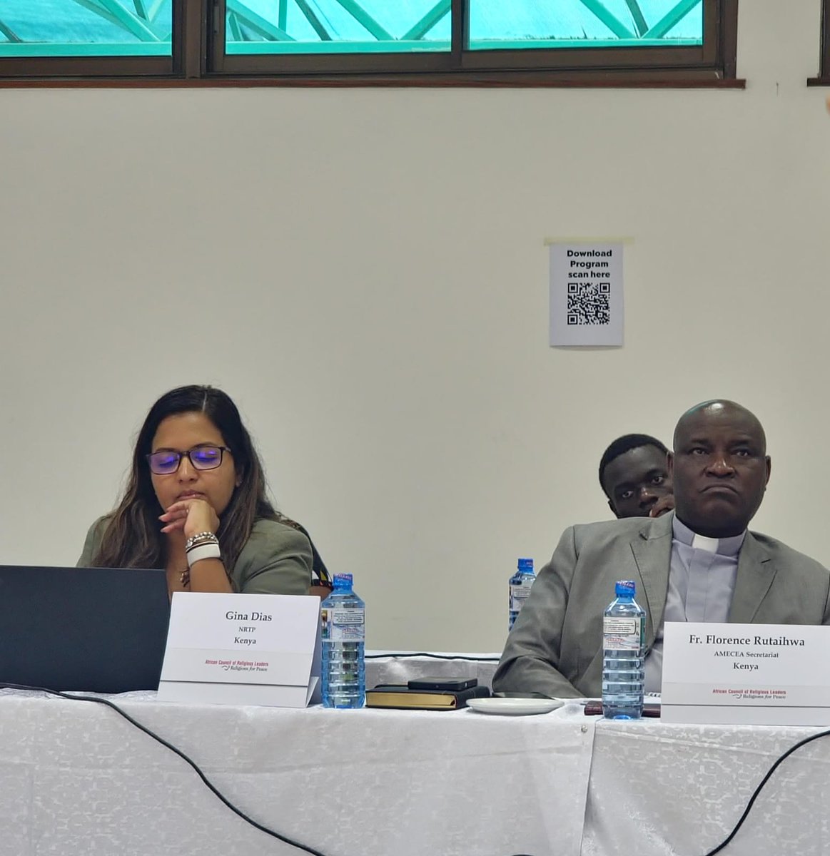Greenfaith leaders, women and youth at today's #ACRLRfP Conference calling for climate solutions that put communities first ; linking gender justice , renewable energy access and ecological restoration.
#Faith4Climate #Women4RE
#FossilFreeAfrica
#HealOurLand
#COP30 
#UNEA7