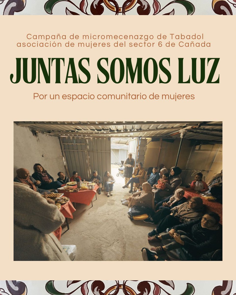 Asociación Tabadol. #CañadaReal tweet media